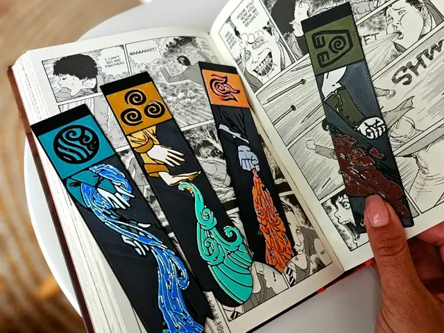 HueForge model: "Avatar the Last Airbender" - Bookmarks Set by C3D