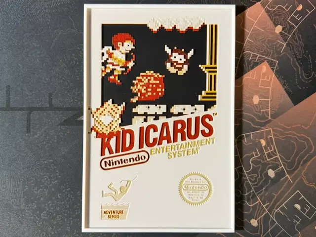 HueForge model: Kid Icarus - HueForge Game by ZorPrime7