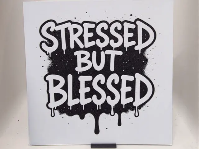 HueForge model: Stressed But Blessed Hueforge by Morganja