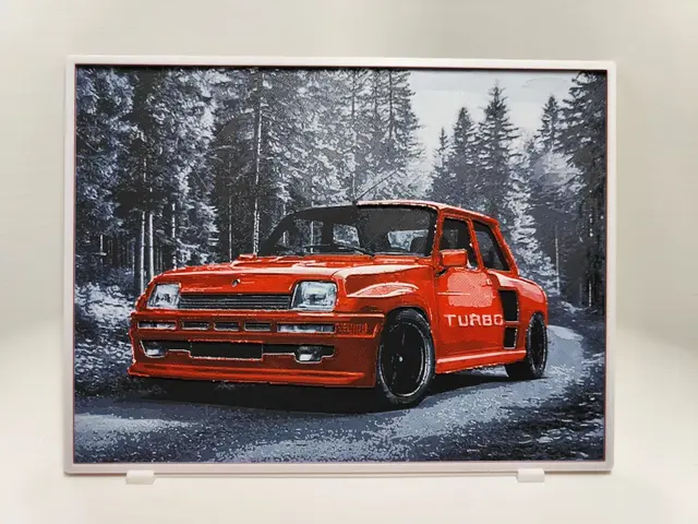 HueForge model: Renault 5 Turbo - Hueforge by BeaN