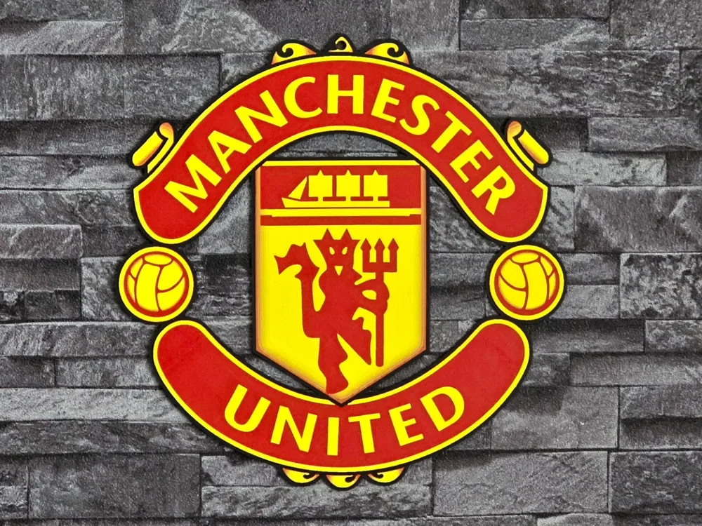 Hueforge Manchester United 4 colors by StefBull85 HueForge model: Hueforge Manchester United 4 colors by StefBull85