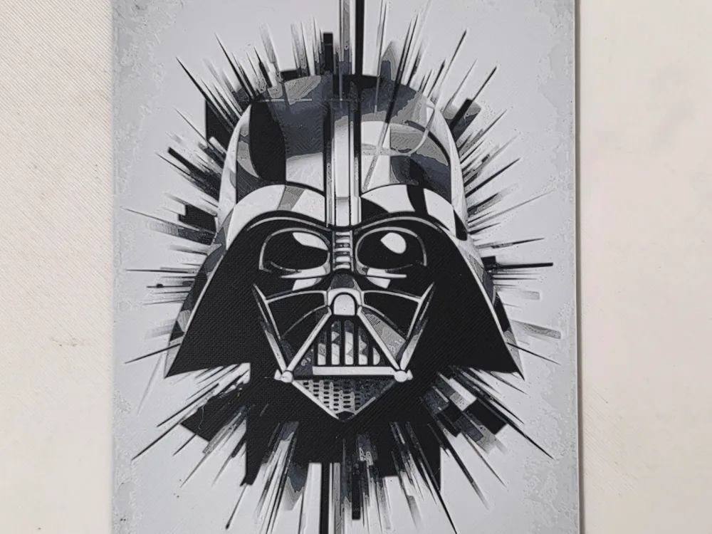 Darth Vader Hueforge by Morganja HueForge model: Darth Vader Hueforge by Morganja