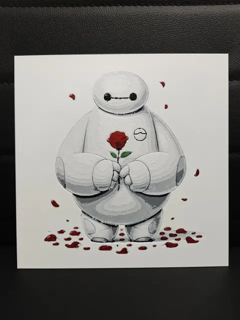 HueForge model: Baymax by TheHueforgeLady