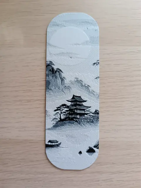 HueForge model: Lake House Bookmark by Atrus Design