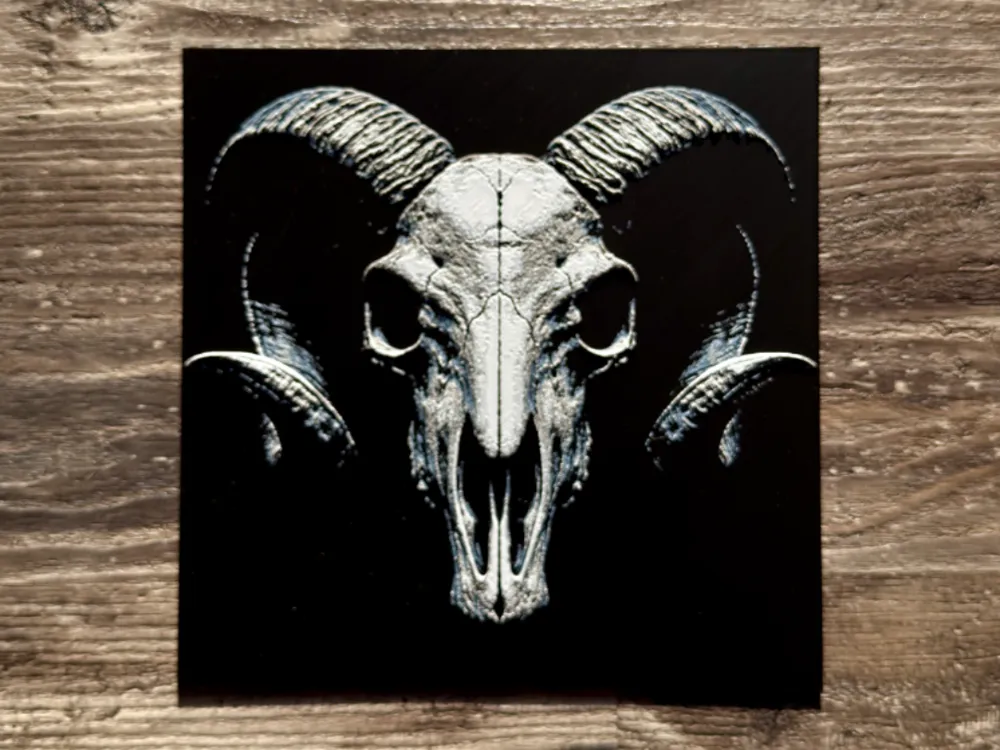 Ram Skull Series by novy HueForge model: Ram Skull Series by novy
