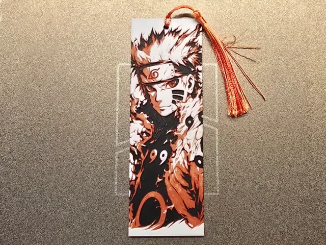 HueForge model: Naruto bookmark by 3D-Mentiel