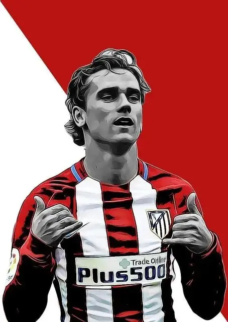 HueForge model: Antoine Griezmann hueforge by leshowpatate