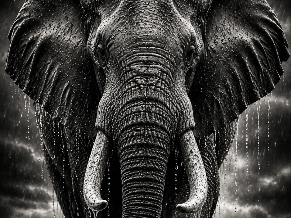 portrait Elephant EASY PRINT by Hueforge Maker HueForge model: portrait Elephant EASY PRINT by Hueforge Maker