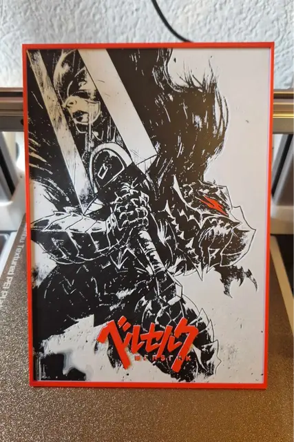 HueForge model: Berserk - Guts Berserker Armor Hueforge by Dakiren