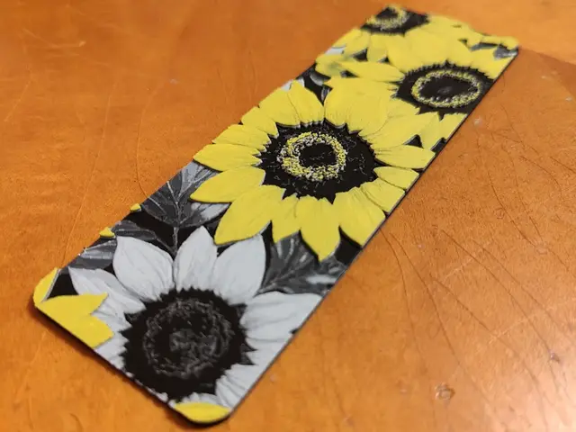 Sunflowers Bookmark - 4 Colours