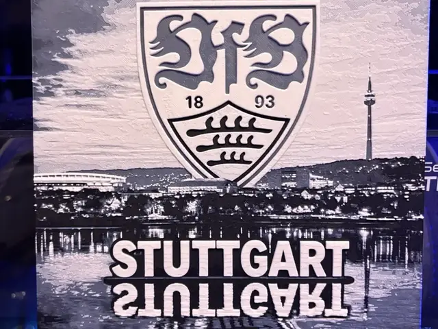 HueForge model: VFB Stuttgart Skyline - Hueforge by Reeftank&more