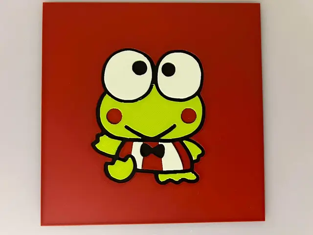 HueForge model: Sanrio Keroppi by 3djd