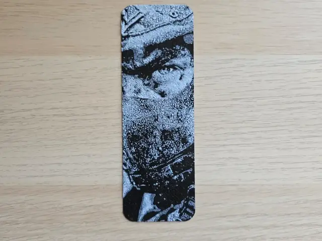 HueForge model: No War Bookmark by Atrus Design
