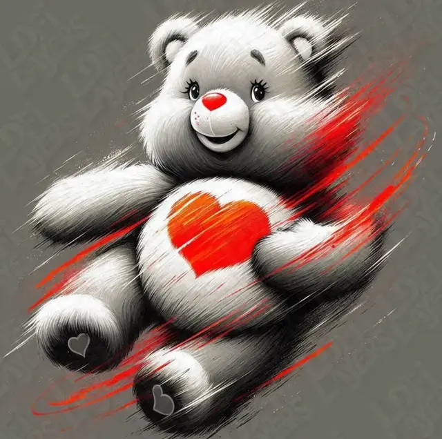 HueForge model: Tender Heart Hueforge by LoFi Layers