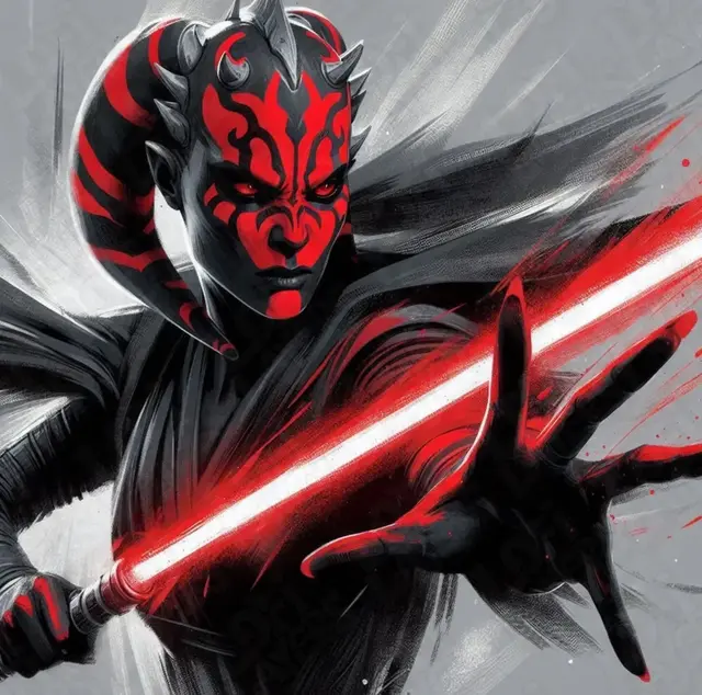 HueForge model: Darth Talon Hueforge by LoFi Layers