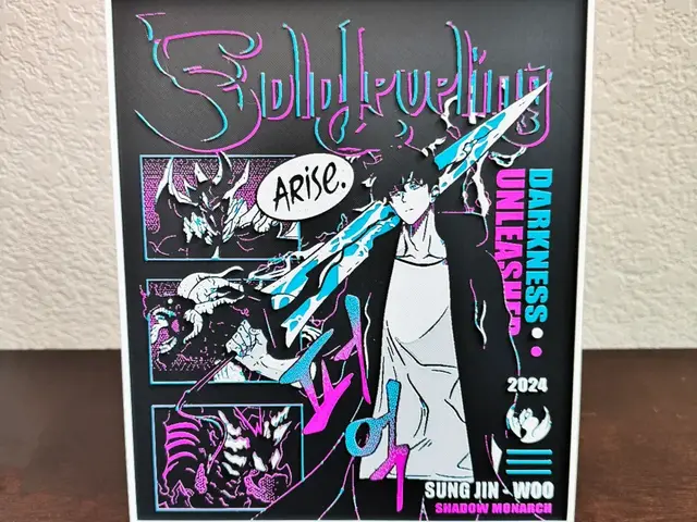Solo Leveling - Sung Jinwoo Hueforge Art