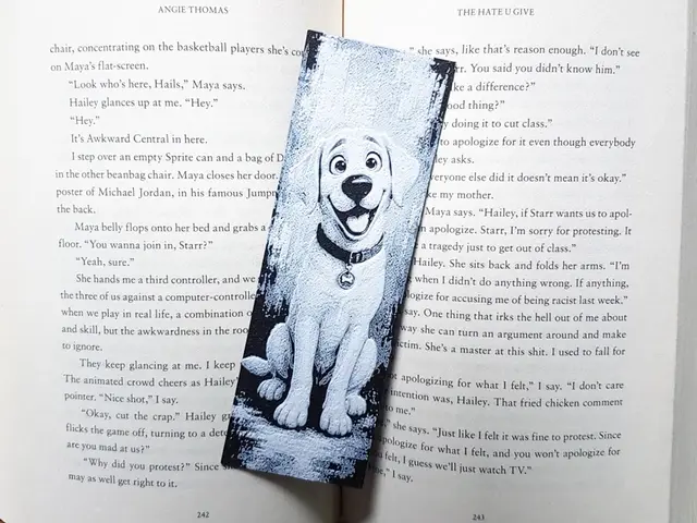 HueForge model: Bookmark, Cute Puppy, Yellow Labrador Retriever by Dame Jo