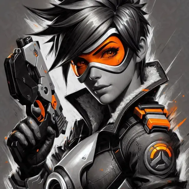 HueForge model: Tracer Hueforge by LoFi Layers