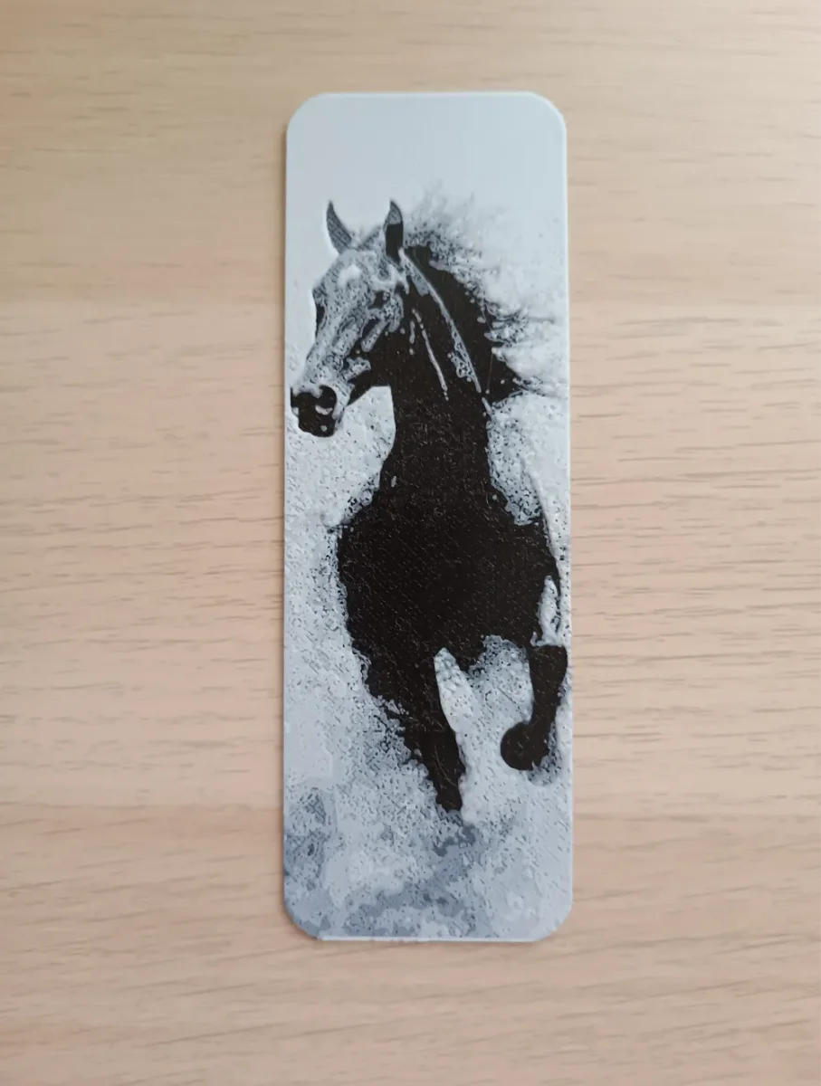 Horse Bookmark by Atrus Design HueForge model: Horse Bookmark by Atrus Design