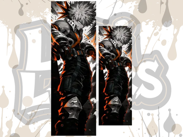 HueForge model: Bakugo Hueforge Bookmark by LoFi Layers