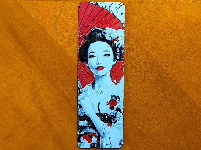 Geisha Bookmark - 4 Colours