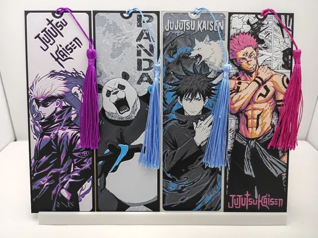HueForge model: Jujutsu Kaisen Bookmarks by 3djd