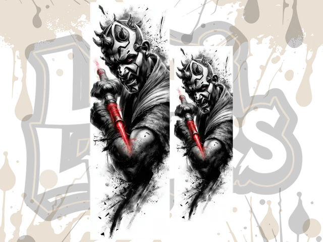 HueForge model: Darth Maul Hueforge Bookmark by LoFi Layers