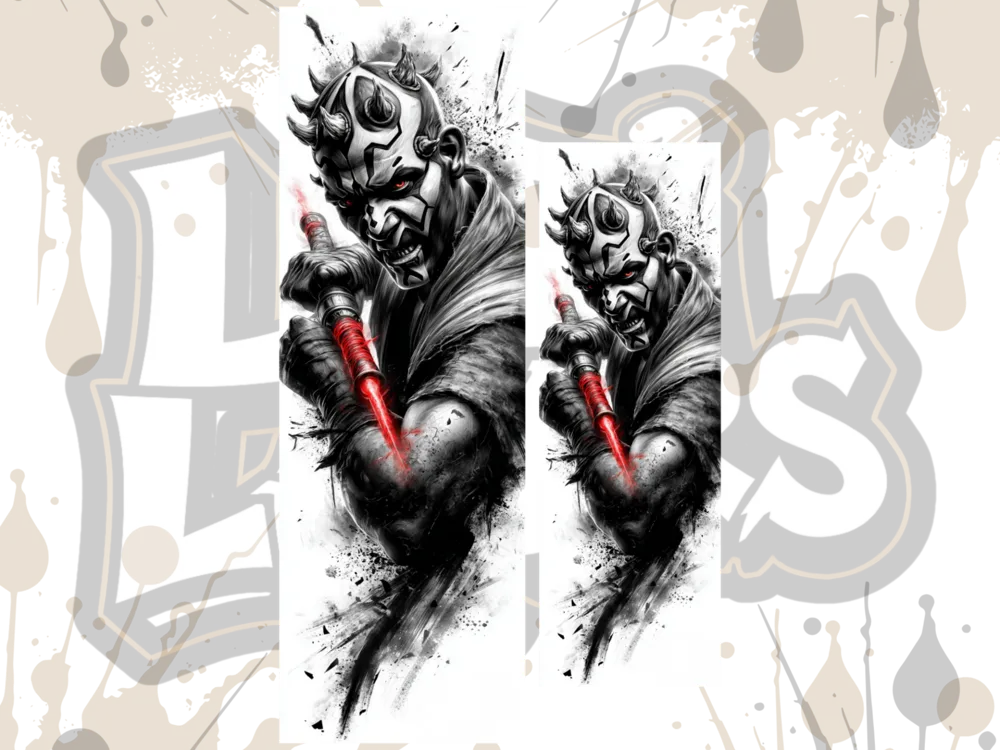 Darth Maul Hueforge Bookmark by LoFi Layers HueForge model: Darth Maul Hueforge Bookmark by LoFi Layers