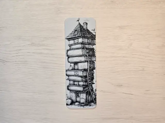 HueForge model: House Book Bookmark by Atrus Design