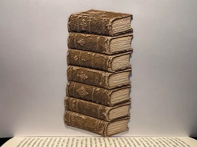 Antique Book Stack - Bookmark
