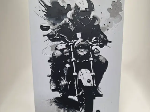 HueForge model: Motorbike Hueforge by Morganja