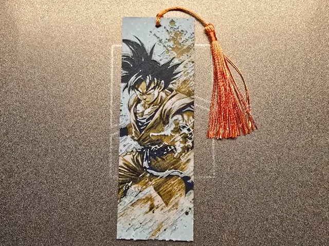 HueForge model: Dragon Ball Z Bookmark - Goku by 3D-Mentiel