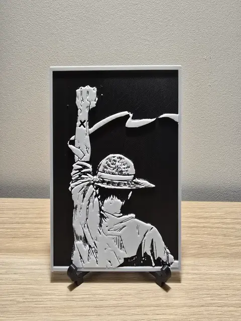 Luffy One piece Hueforge
