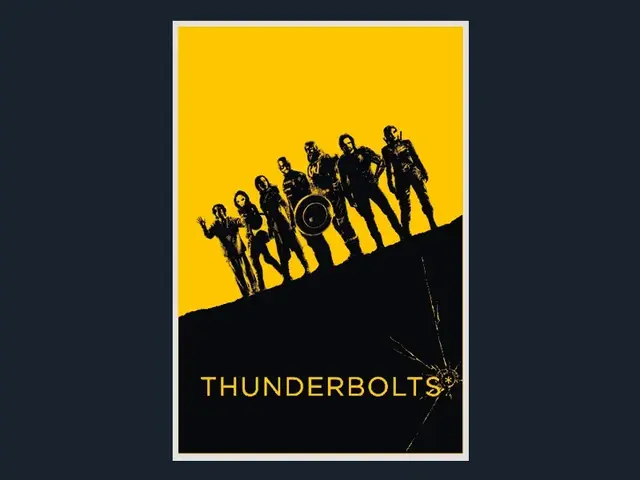 HueForge model: Thunderbolts* (Movie Poster - HueForge) by HugheCraft