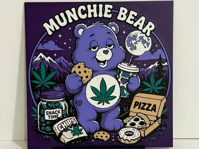 HueForge model: Munchie Bear Hueforge by Magnolia Crafts