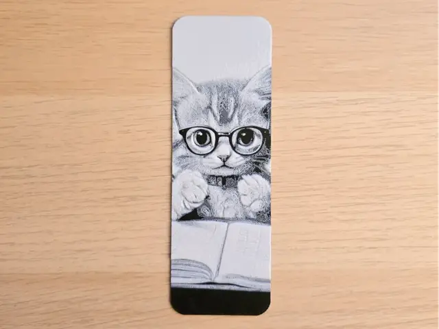 HueForge model: Studious Kitten Bookmark by Atrus Design