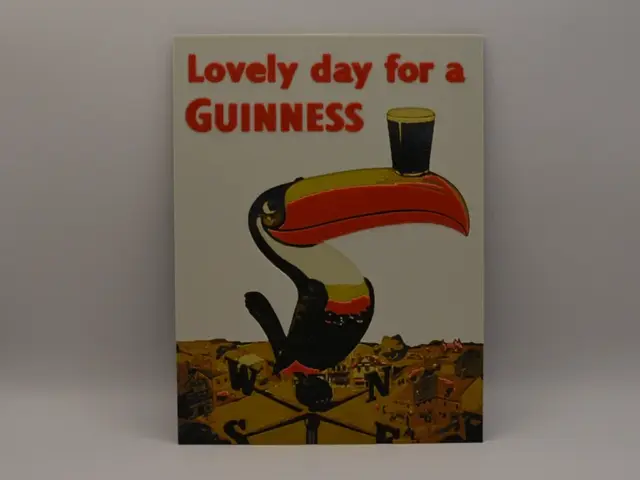HueForge model: Vintage Guinness advertising poster 06 - Hueforge by Altf4-Formation
