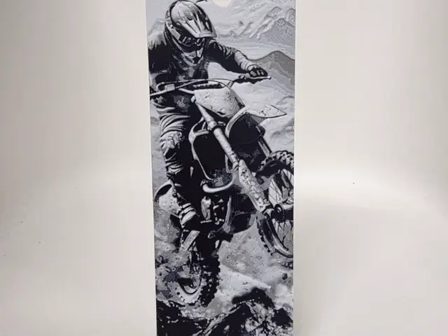 HueForge model: Motorbike Bookmark by Morganja