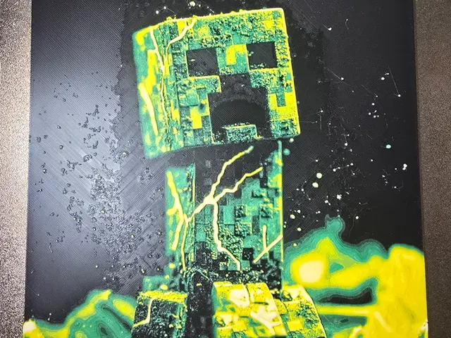 HueForge model: Minecraft - Creeper Hueforge by 3D-Mentiel