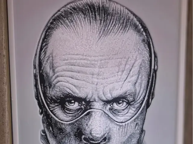 HueForge model: Hannibal Lecter by Buntsta