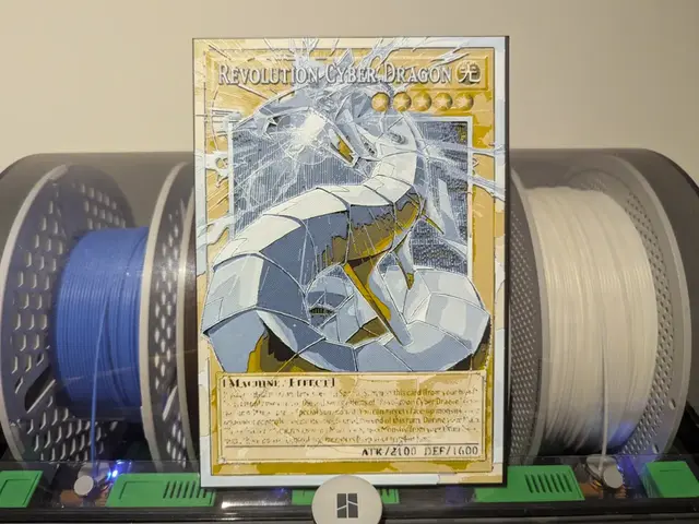 HueForge model: Cyber Dragon Overframe Hueforge - Yugioh by Razel