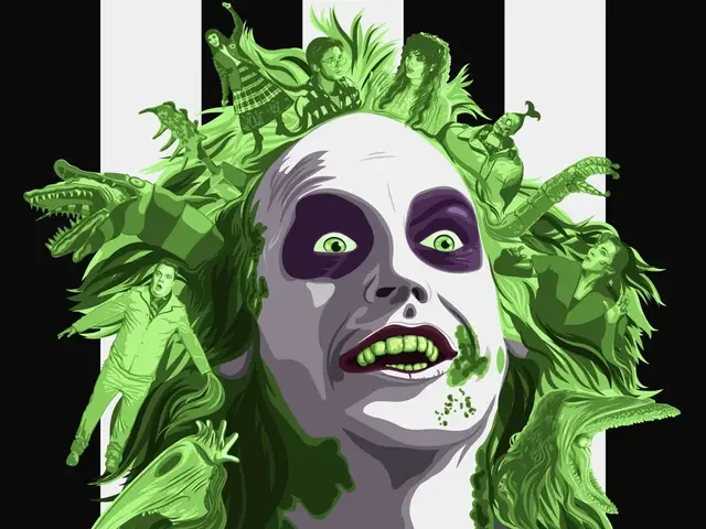 HueForge model: Beetlejuice Wallart by FiremanprintsIRL (BR3Design)