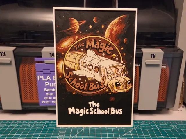 The Magic School Bus Series Poster - Hueforge Art