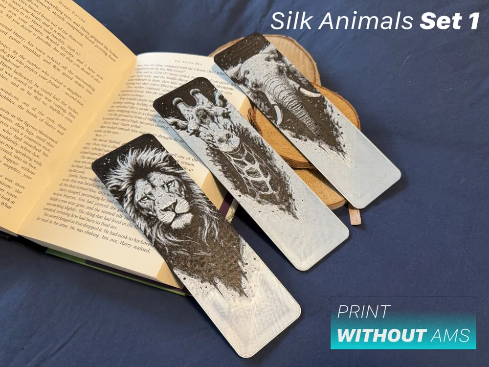Silk Animals – Set 1 by Loupes HueForge model: Silk Animals – Set 1 by Loupes