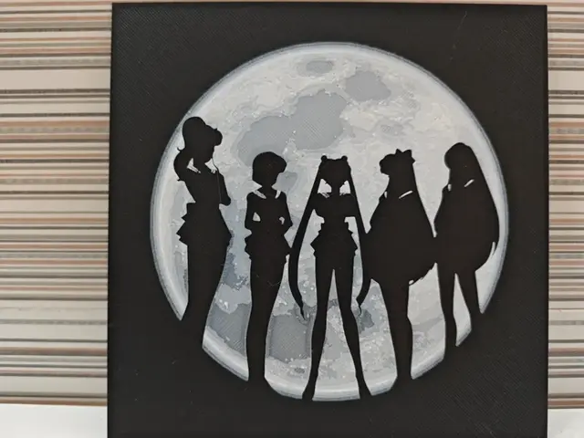 HueForge model: Hueforge Sailor Moon by Litolunar