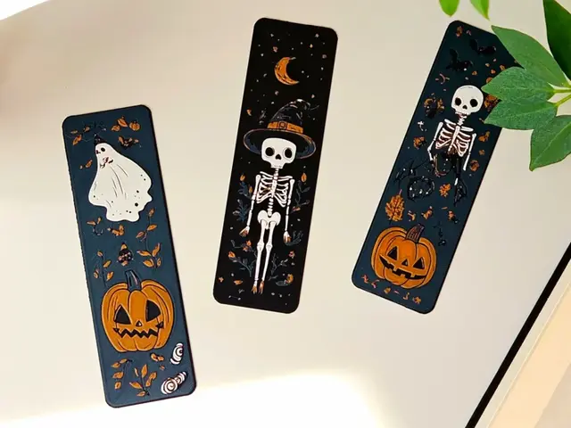 HueForge model: Skele-fun Bookmarks Set by C3D