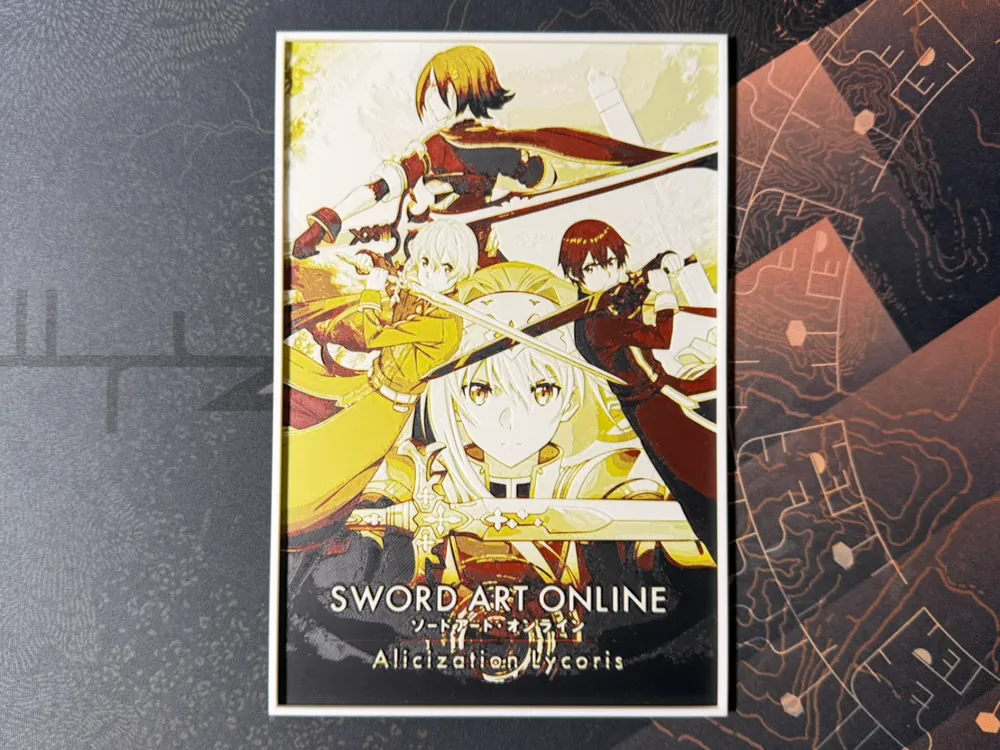 Sword Art Online Alicization Lycoris - HueForge by ZorPrime7 HueForge model: Sword Art Online Alicization Lycoris - HueForge by ZorPrime7
