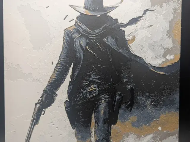 HueForge model: Gunslinger Hueforg by the_bearded_jedi