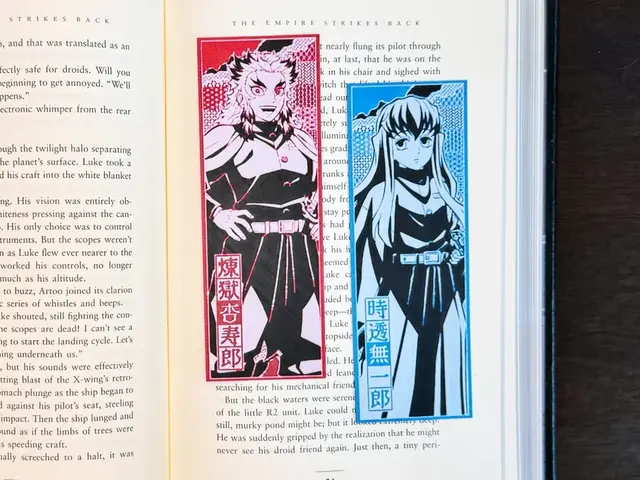 HueForge model: Demon Slayer Bookmarks - Flame & Mist Hashira Set by Artful Creator