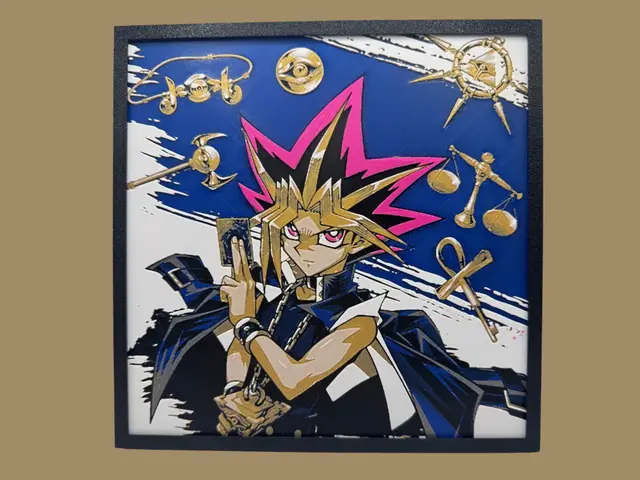 HueForge model: Yu-Gi-Oh - Millennium Items by Canadian Gamer